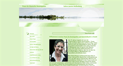 Desktop Screenshot of praxis-weissenberg.de